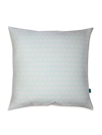 Pude - pudevår - Sart Lime/Hvid prikket